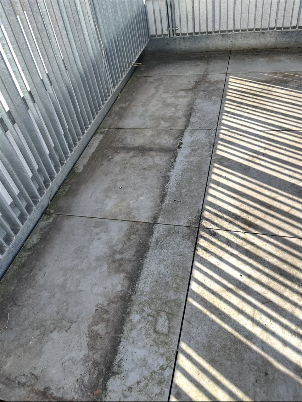 Terrasse vorher